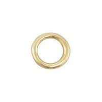 Polished Brass Ring 4x16x24 mm