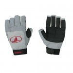 Gloves "Harken" 3/4 fingers, gray