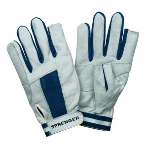 Gloves "Sprenger" long fingers, blue