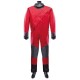 Kids' "Racing Drysuit" (red) and "Fleece Overall"