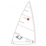 Laser 4.7 Buttoned Sail