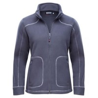 Women's Fleece Jacket "Lillehammer" dark grey