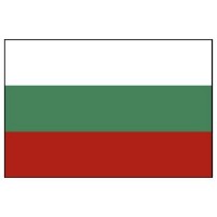 Flag Bulgaria 25x40cm sewn