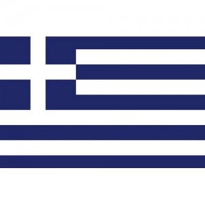 Flag Greece 30x45cm printed
