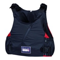 Lifejacket "Titanium PE ISO" black/red