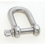 D Shackle, Forged 4mm