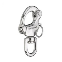 Snap shackle - stainless steel, 120 x 22 mm