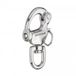 Snap shackle - stainless steel, 70 x 12 mm