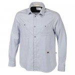 Men's Shirt "RR Breton" lt. blue/white