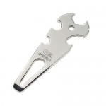 Stainless steel shackle key